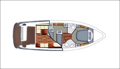 Sealine SC39 Grundriss