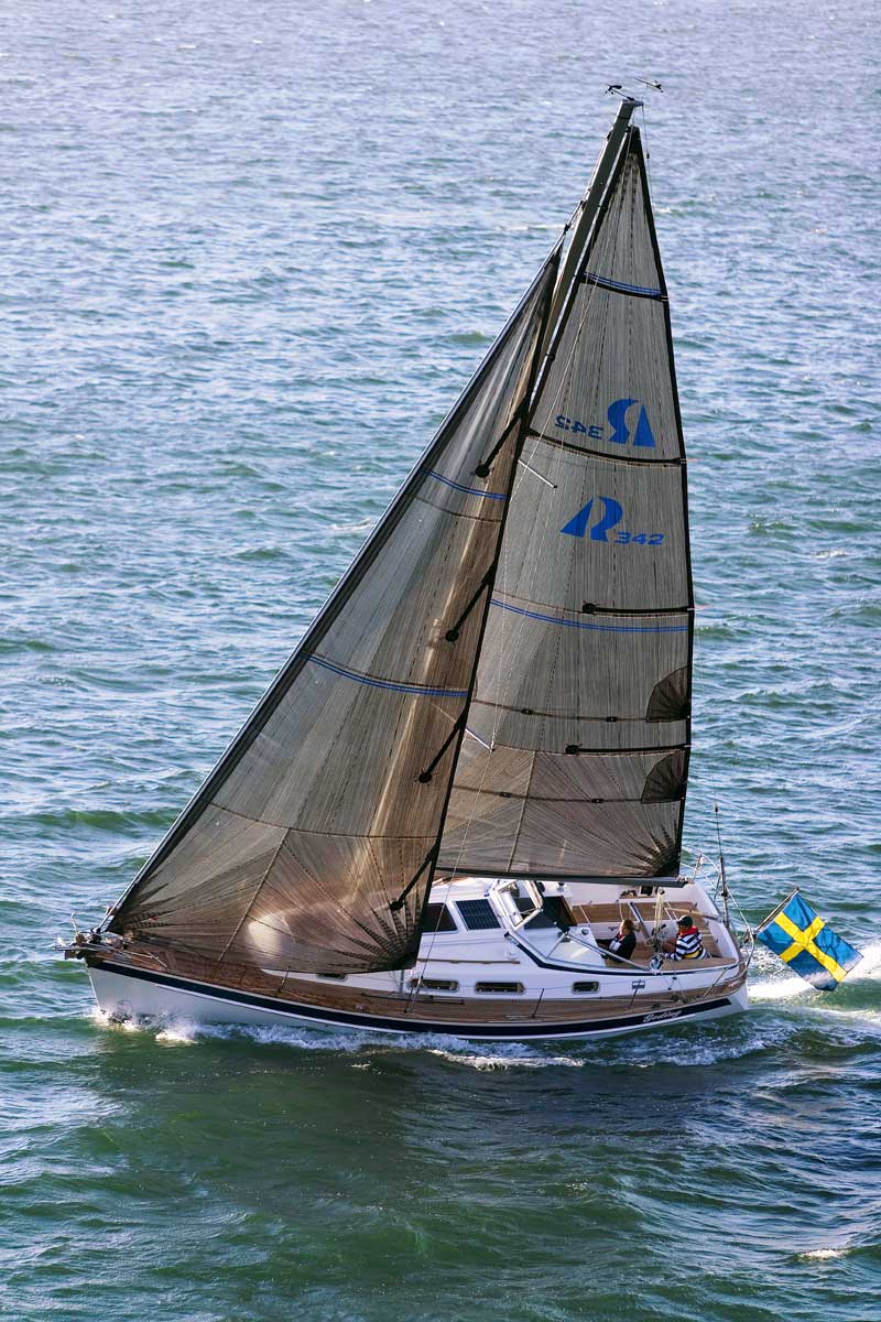 Hallberg Rassy 342 Außenansicht