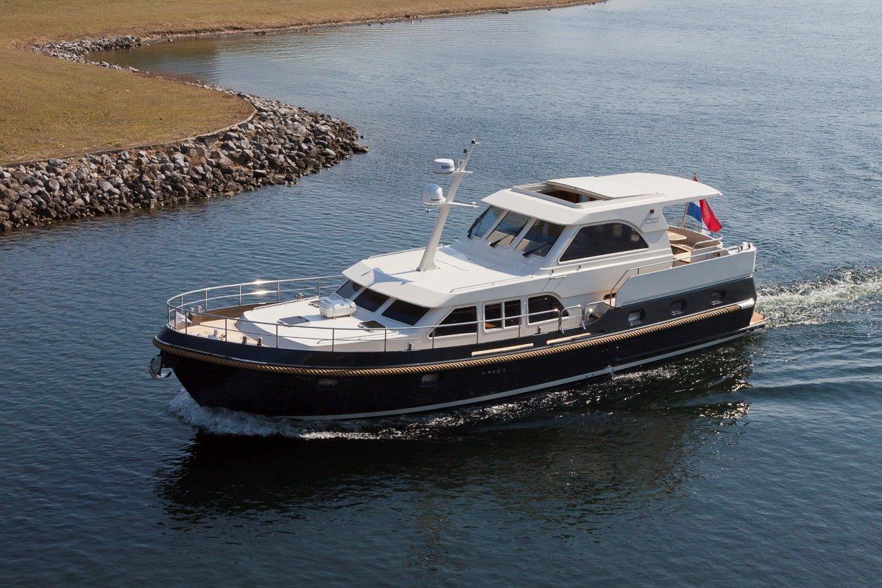 Linssen Grand Sturdy 500 AC Wheelhouse Außenansicht