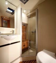 Linssen Grand Sturdy 500 AC Wheelhouse Innenansicht