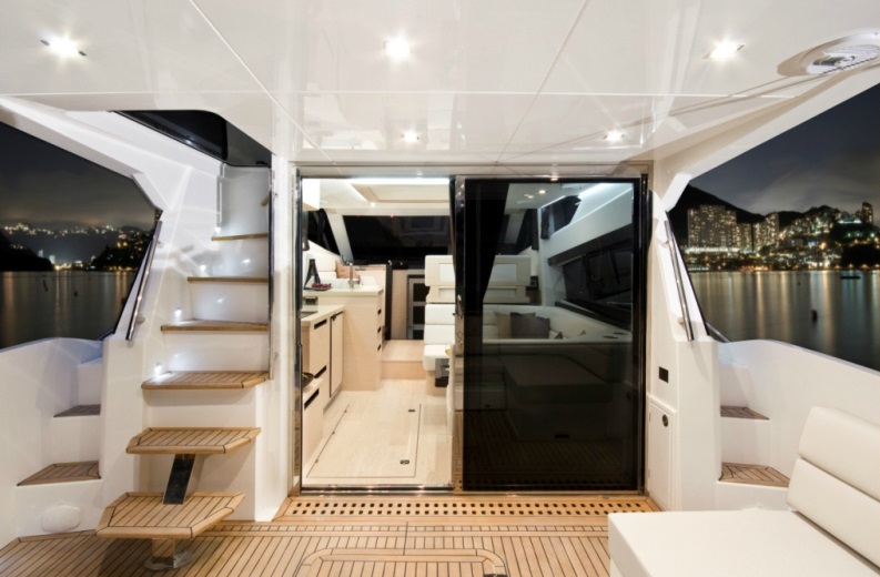 Galeon 640 Fly Innenansicht