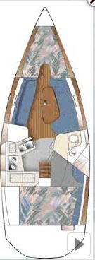 Catalina 32 Grundriss