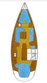 Sunbeam 37 Grundriss