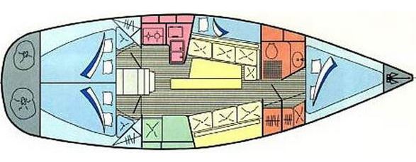 Gib Sea 362 Grundriss