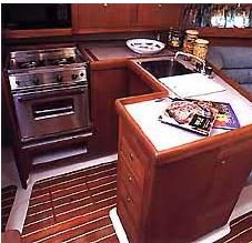 Hunter 340 Innenansicht