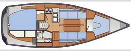 Delphia 31 Grundriss