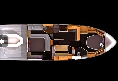 Monte Carlo 47 Fly Grundriss