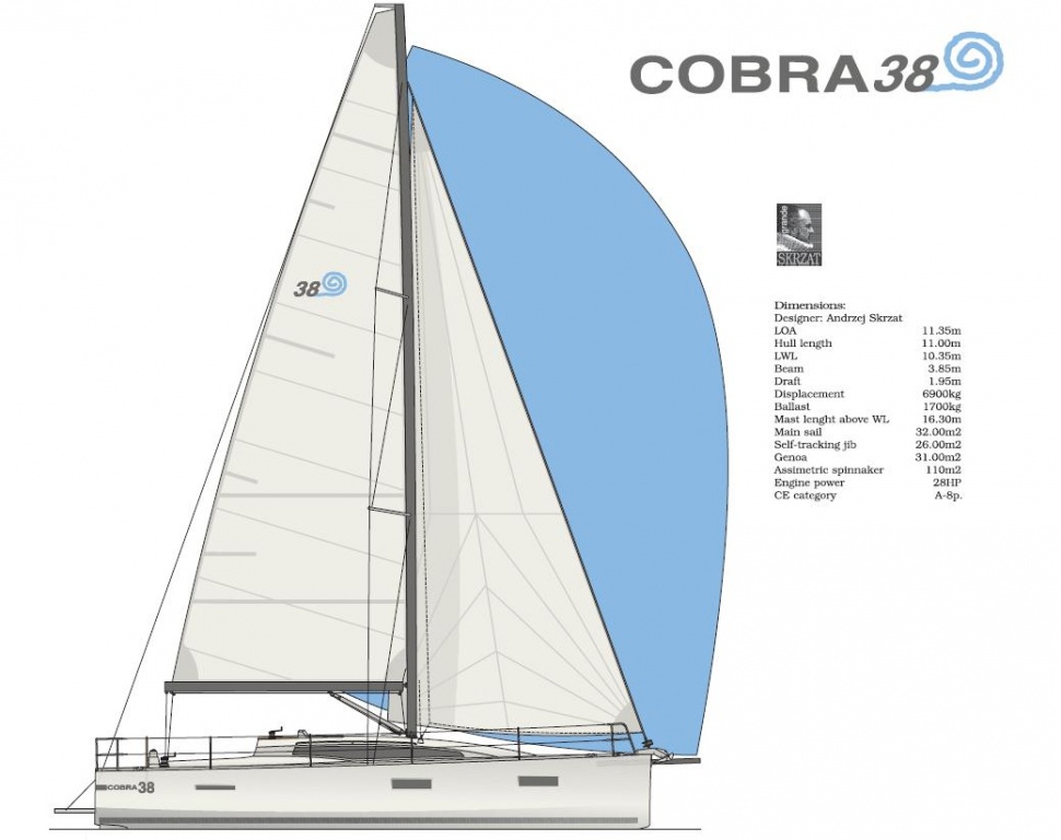 Cobra 38 (3cab/1wc)