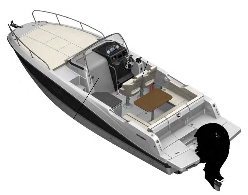 Quicksilver Quicksilver Activ 755 Sundeck