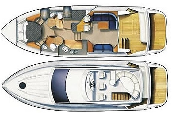 Phantom 43 Grundriss