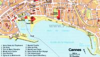 Vieux Port de Cannes CHarter Suedfrankreich Vieux Port de Cannes Stadtplan
