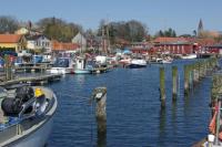 Deutschland Bootscharter Ostsee Eckernfoerde HAfen