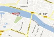 Quai du Port au Bois-Locaboat Liegehafen in Joigny  Lage