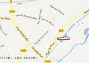 Le Port Dompierre-Le Port Dompierre   Lageplan