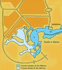 Port Ghalib Marina ghalib marina map