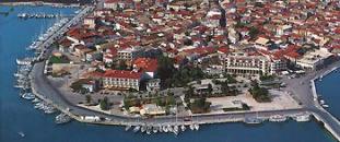 Lefkada Harbour (Haupthafen, Main Port)-Lefkas Port Luftbild
