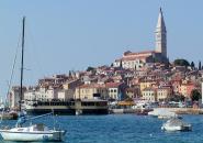 Istrien-Kvarner-Yachtcharter Kroatien Rovinj romantischsten Haefen Istrien