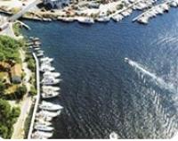 Marina Mali Losinj Marina Mali Losinj, Luftaufnahme