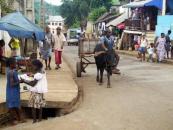 Madagaskar-Bootscharter Nosy Be Strassenszene