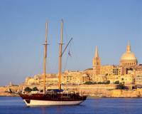 Malta Bootscharter Malta Valetta Abendsonne