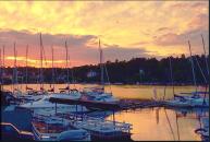 Morningside Marina in Port Stockholm-photo mornigsode