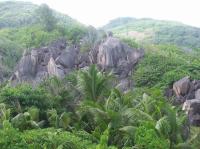 Seychellen Charter Seychellen La Digue Granitfelsen