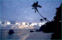 Seychellen Yachtcharter Seychellen Daemmerung Zeit Anker