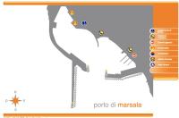 Porticciolo Turistico di Marsala Charter Sizilien Porto Marsala Karte