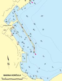 ACI Marina Kor?ula Yachtcharter Kroatien Marina Korcula