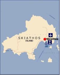 Hafen von Skiathos skiathos insel