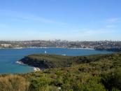 Sydney-Bootscharter Sydney Nationalpark Balmoral Skyline