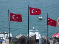 Türkei Charter Tuerkei Flagge Wind