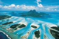 Tahiti-Bootscharter Tahiti Bora Bora Inseln im Meer