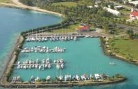 Uturoa Marina-Charter Raiatea Uturoa Marina Luftbild