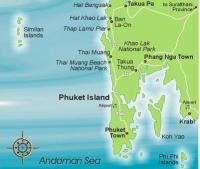 Yacht Haven Marina - Phuket Karte Phuket 